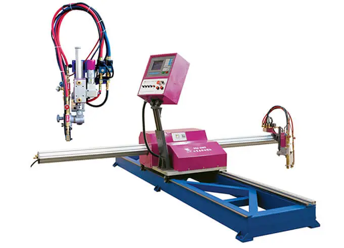 HNC-2100X पोर्टेबल सीएनसी प्लाज्मा और शुद्ध ऑक्सीजन काटने मशीन काटने मशीन