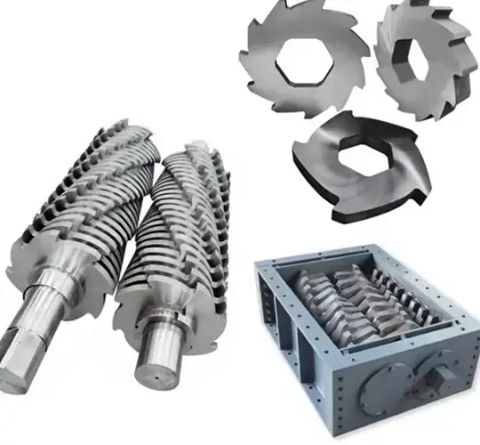 डबल शाफ्ट श्रेडर ब्लेड