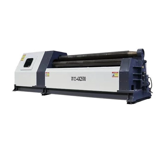 W12 4-रोल शीट धातु प्लेट बी