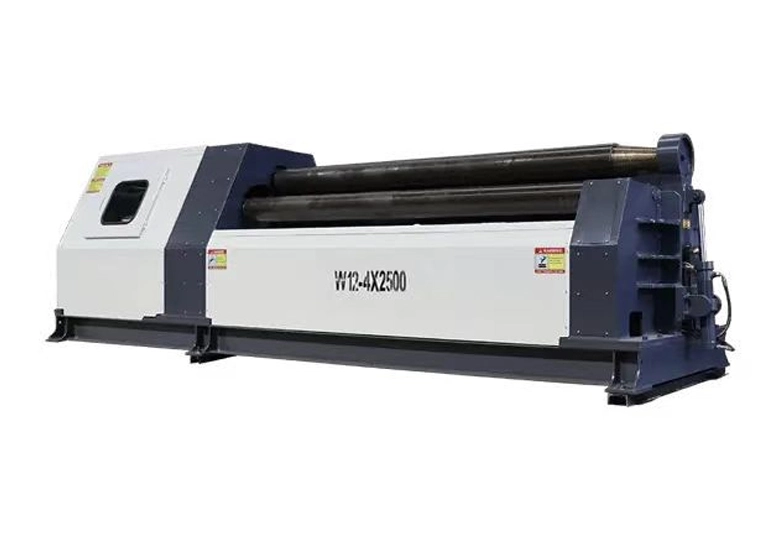 W12 4-रोल शीट धातु प्लेट बी