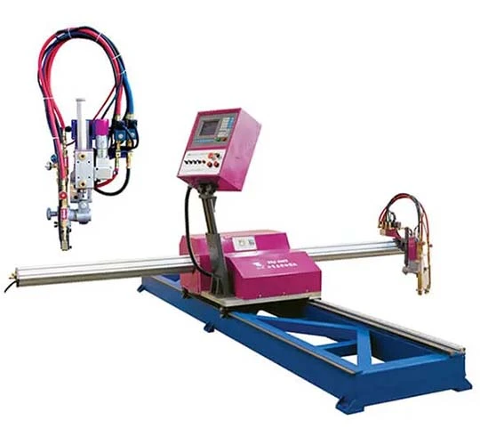 HNC-2100X पोर्टेबल सीएनसी प्लाज्मा और शुद्ध ऑक्सीजन काटने मशीन काटने मशीन